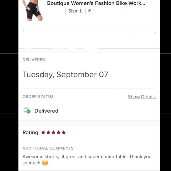 Boutique Women's Fashion Bike Workout Short, Pink - Picture 7 of 11